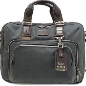 Tumi Yuma Slim Brief Case Laptop Bag